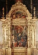 COSTA, Lorenzo Madonna and Saints dg Sweden oil painting reproduction